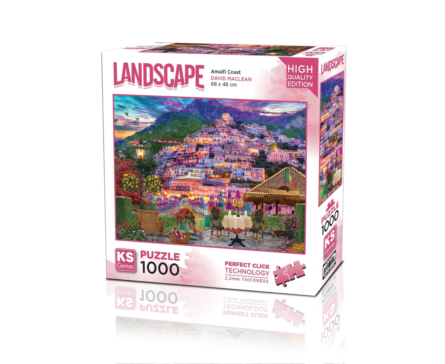 Puzzle – Côte Amalfitaine – 1000 pièces – KS Games