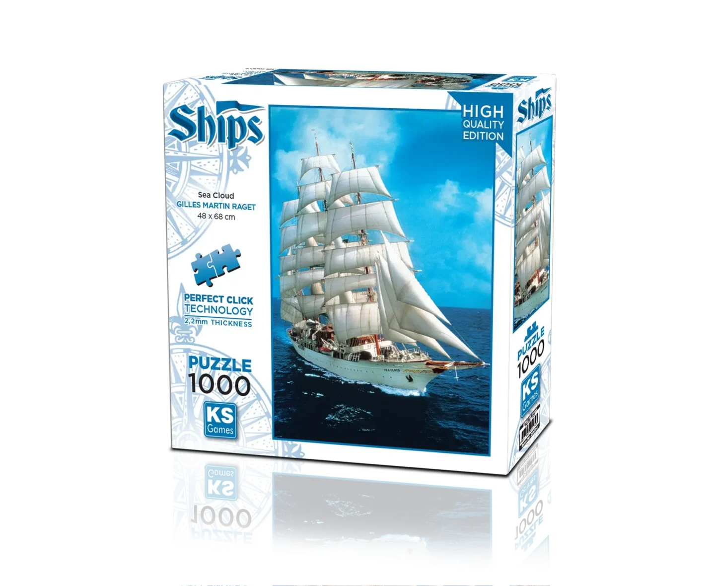 Puzzle – Nuages sur la Mer – 1000 pièces – KS Games