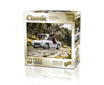 Puzzle – Mercedes 300 SL Gullwing – 1000 pièces – KS Games