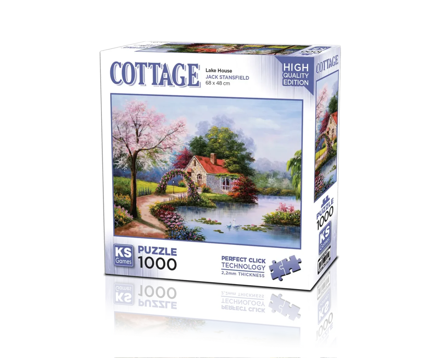 Puzzle – Maison du Lac – 1000 pièces – KS Games