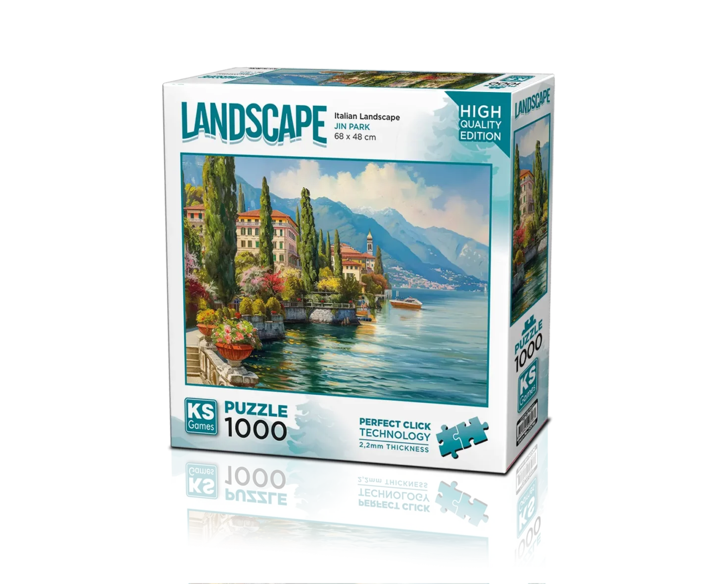 Puzzle – Paysage Italien – 1000 pièces – KS Games