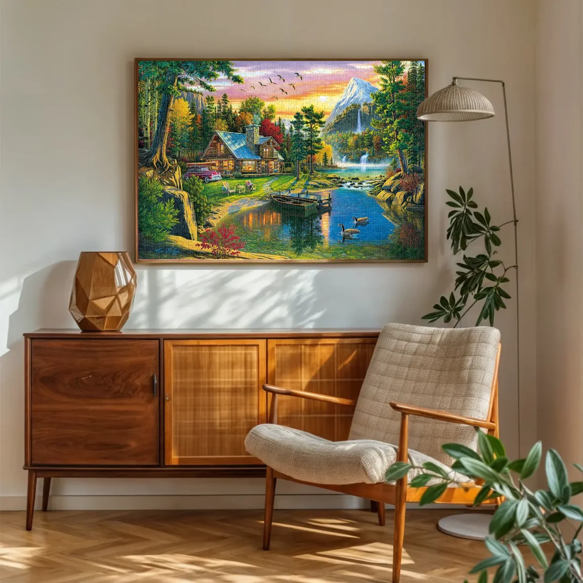 Puzzle – Paradis Montagnard – 1000 pièces – KS Games