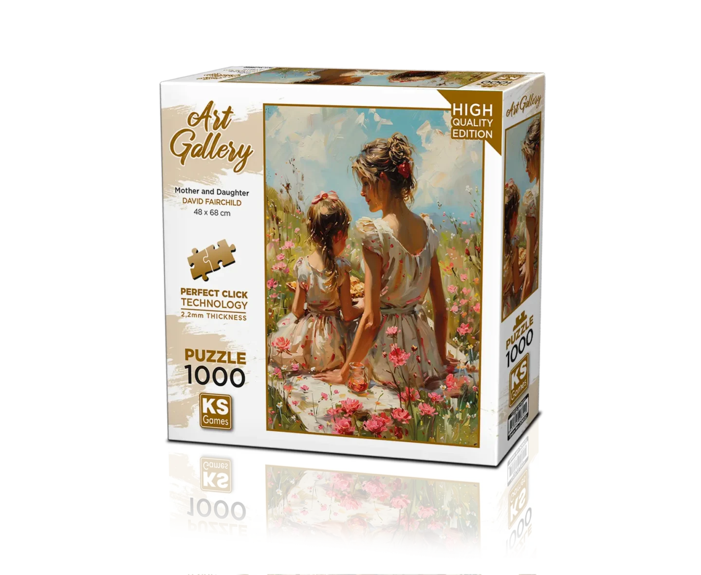 Puzzle – Mère et Fille – 1000 pièces – KS Games