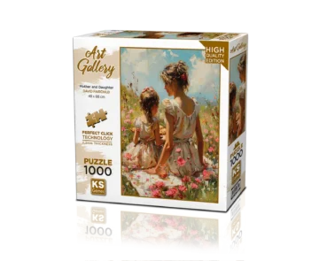 Puzzle – Mère et Fille – 1000 pièces – KS Games