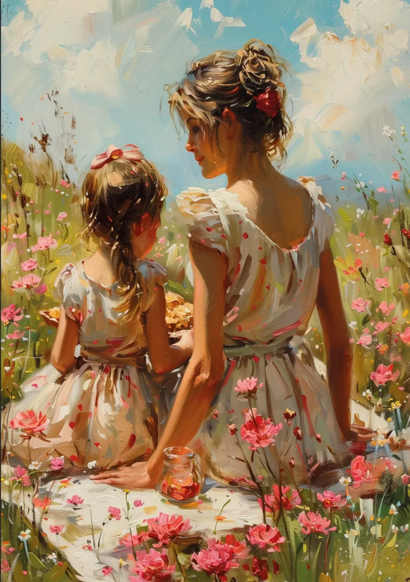 Puzzle – Mère et Fille – 1000 pièces – KS Games
