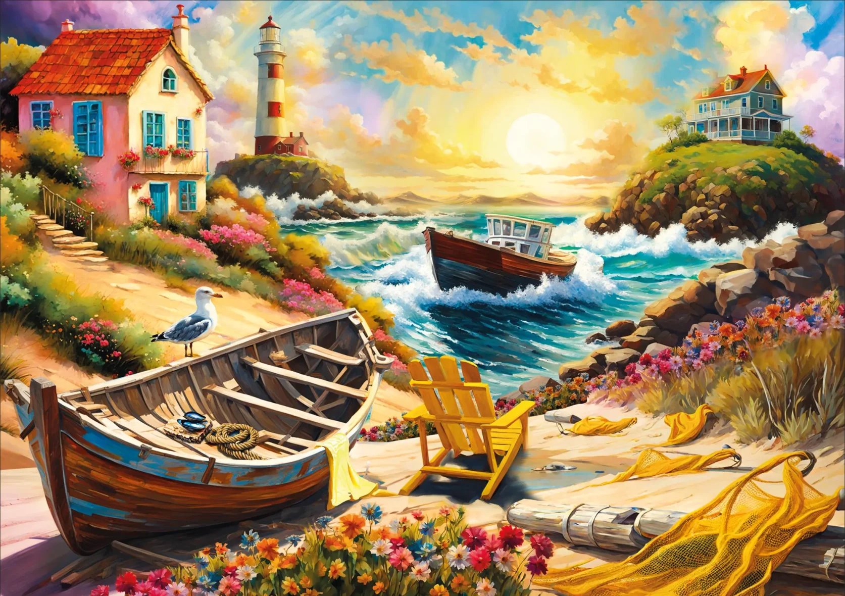 Puzzle – Phare – 1000 pièces – KS Games