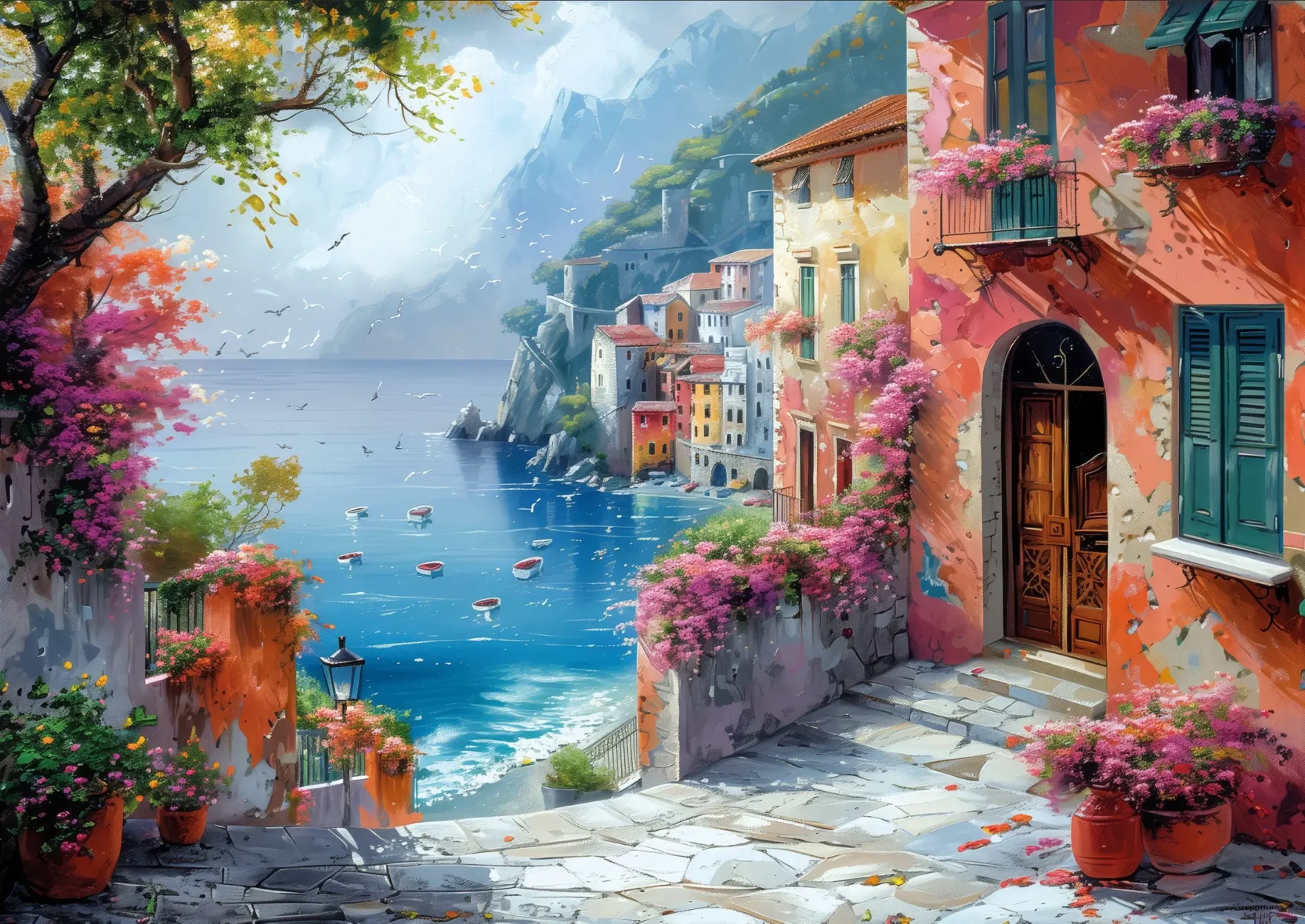 Puzzle – Côte Amalfitaine – 1000 pièces – KS Games