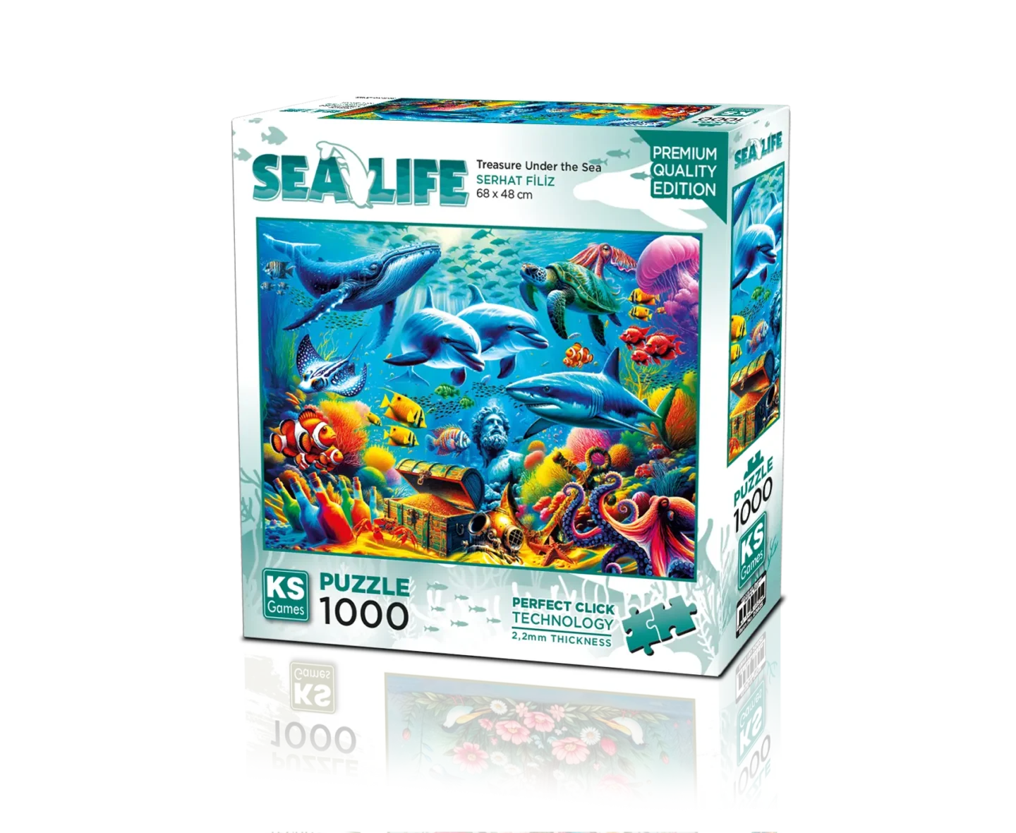 Puzzle – Trésor sous la Mer – 1000 pièces – KS Games