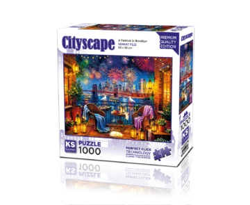 Puzzle – Festival à Brooklyn – 1000 pièces – KS Games