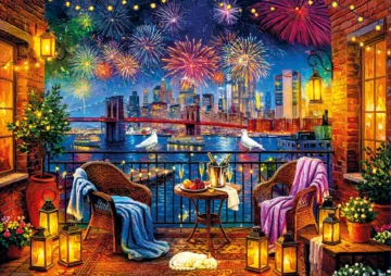 Puzzle – Festival à Brooklyn – 1000 pièces – KS Games