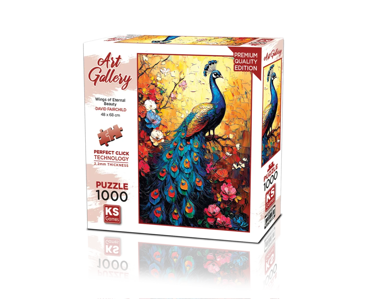 Puzzle – Ailes de Beauté Éternelle – 1000 pièces – KS Games