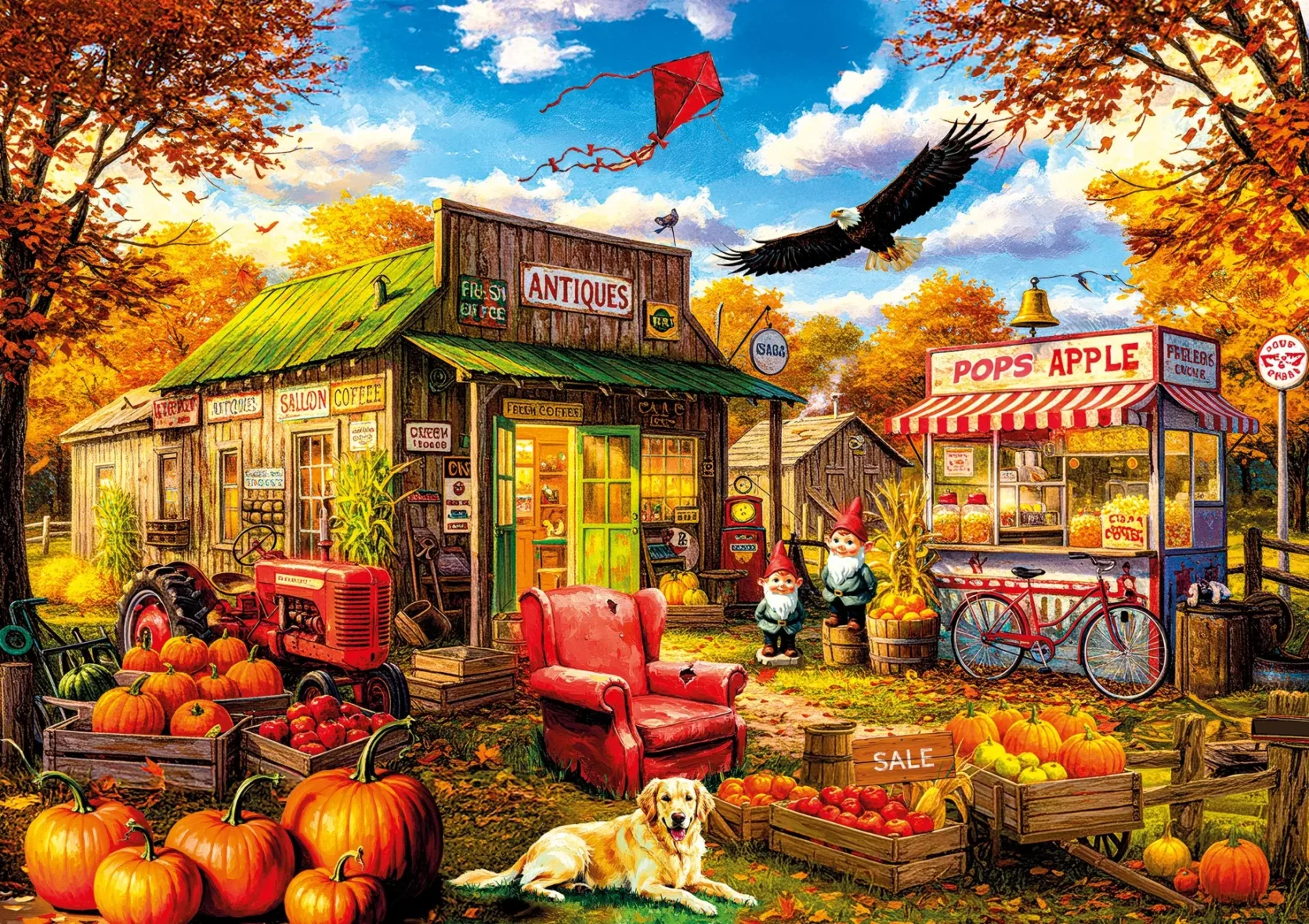 Puzzle – Boutique d’Antiquités – 1000 pièces – KS Games
