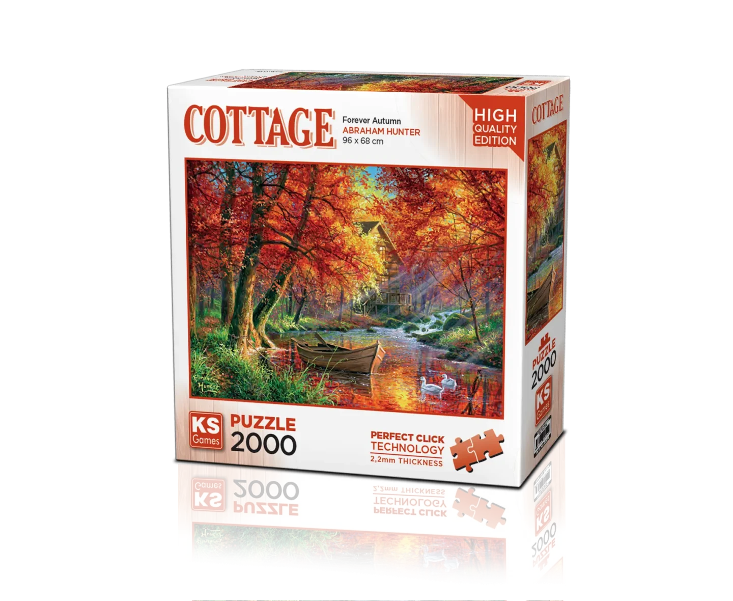 Puzzle – Éternel Automne – 2000 pièces – KS Games