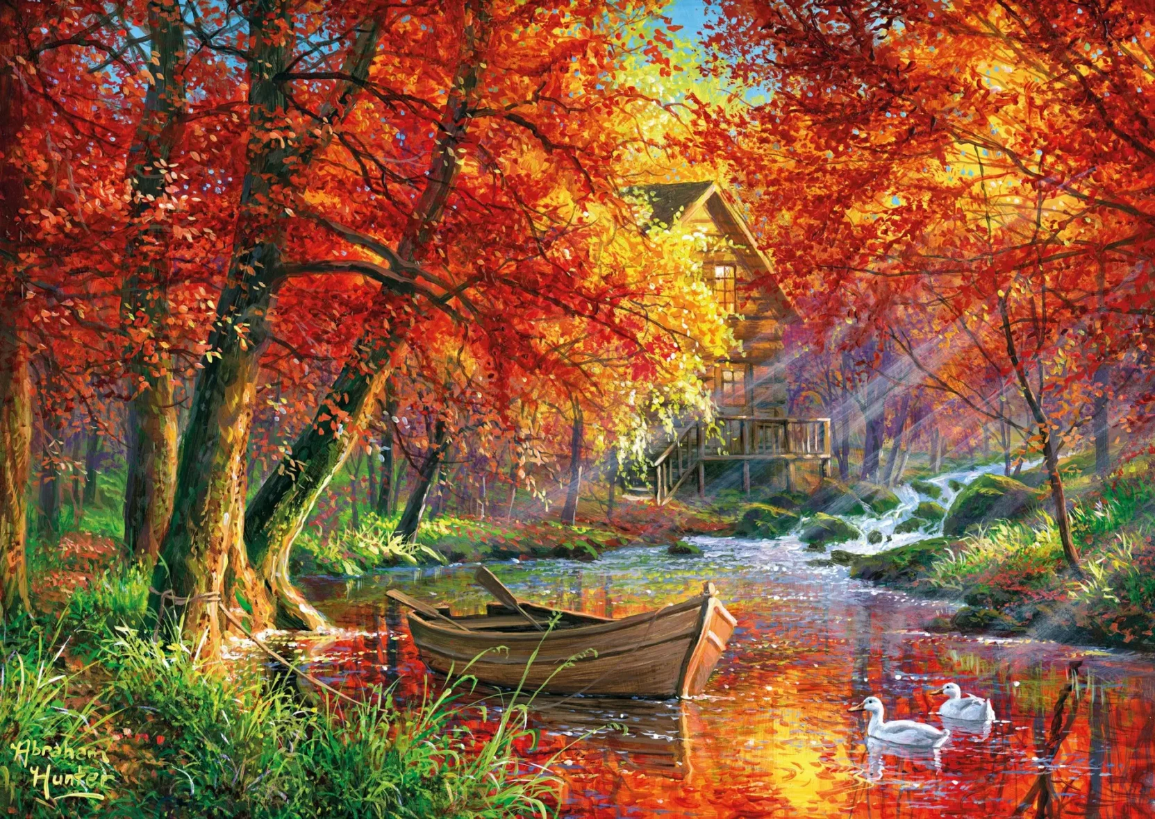 Puzzle – Éternel Automne – 2000 pièces – KS Games