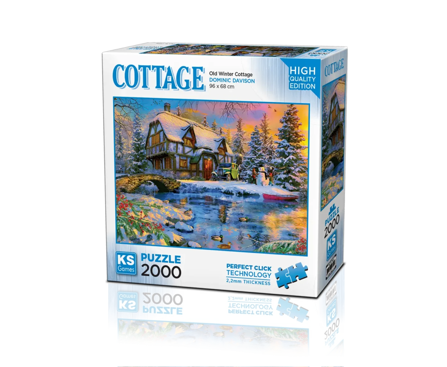 Puzzle – Maison d’Hiver – 2000 pièces – KS Games