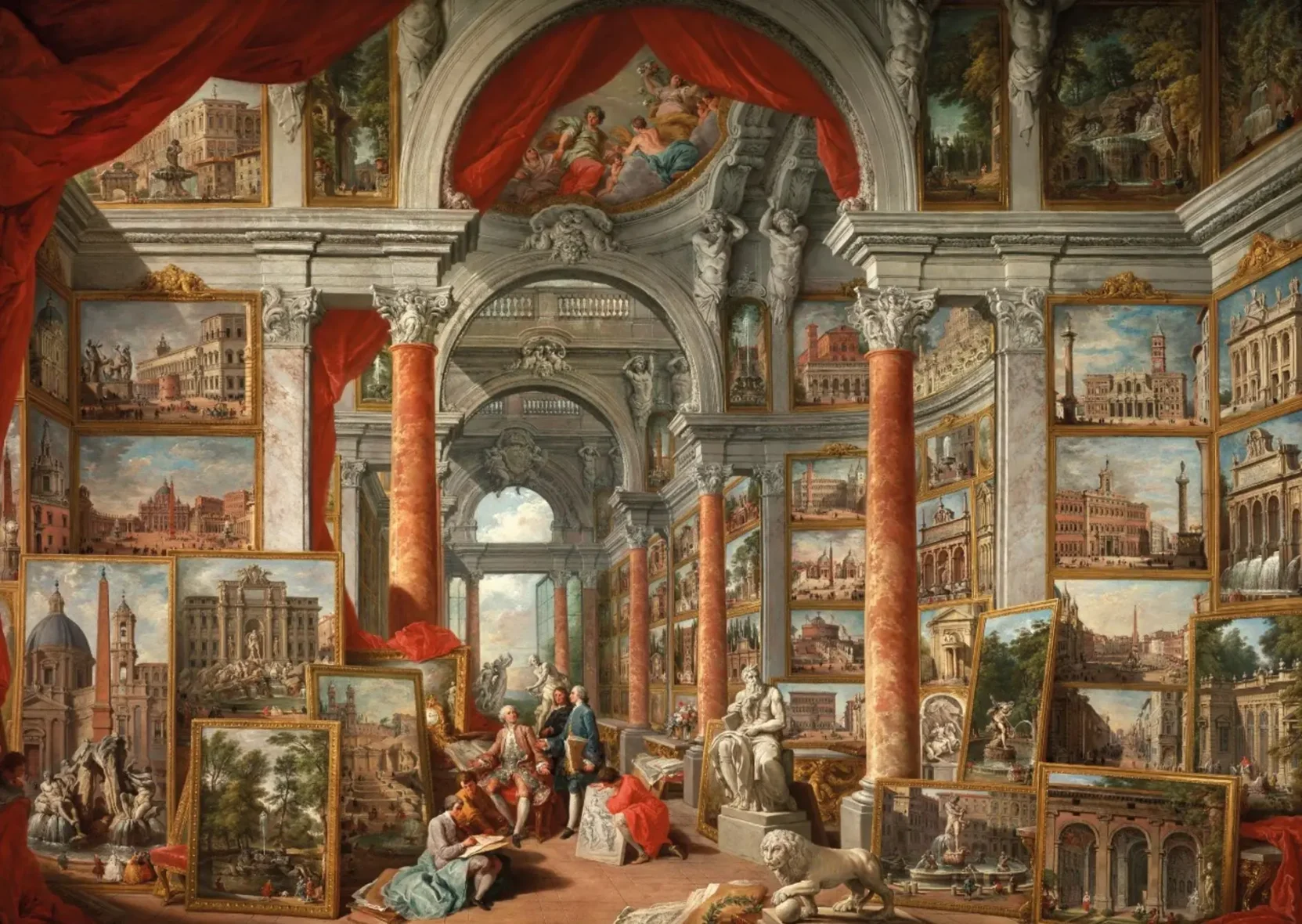 Puzzle – Galerie de Vues de Rome – 3000 pièces – KS Games