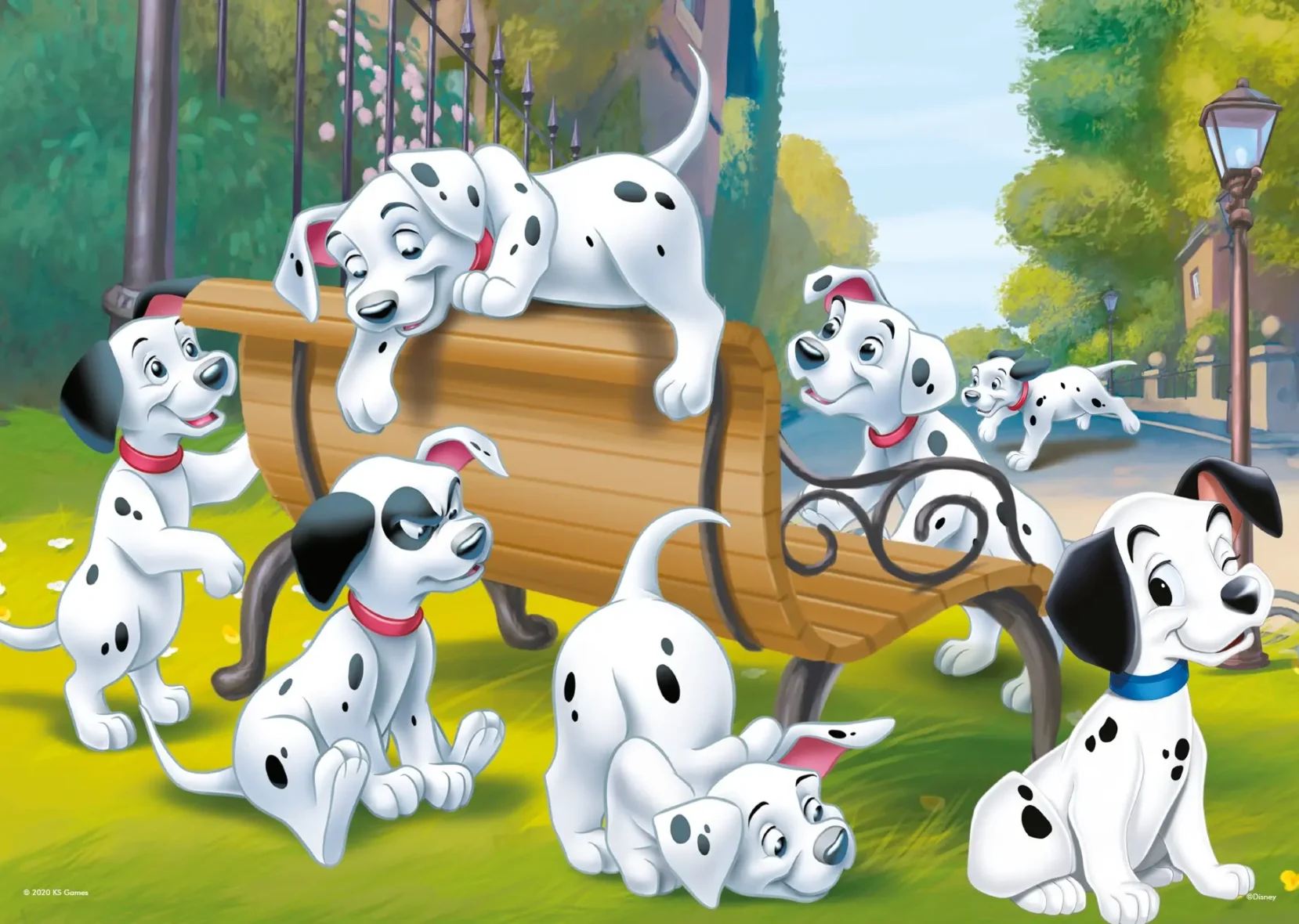 Puzzle – Les 101 Dalmatiens – 50 pièces – KS Games
