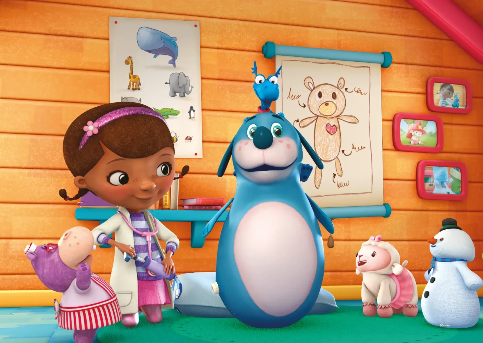 Puzzle – Docteur La Peluche – 50 pièces – KS Games