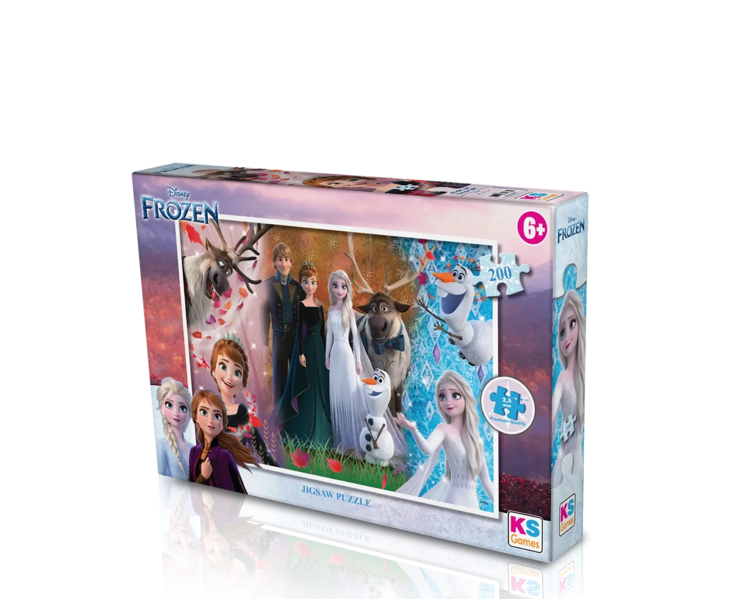 Puzzle – La Reine des Neiges – 200 pièces – KS Games
