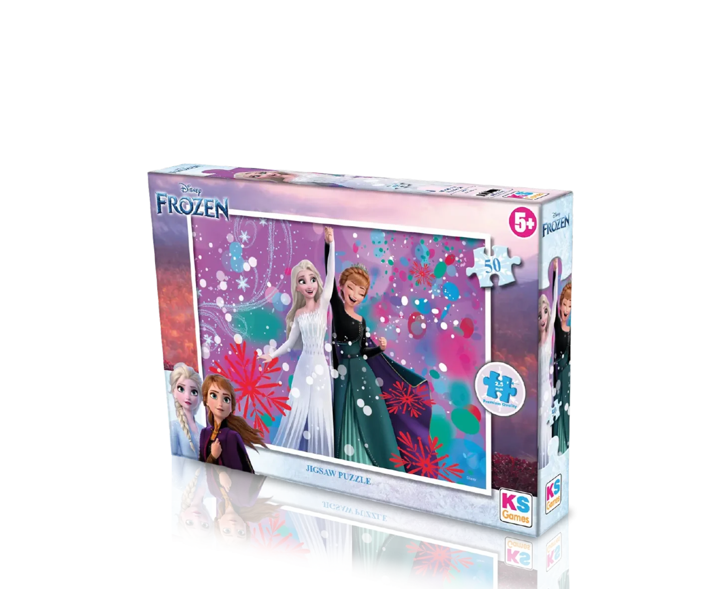 Puzzle – La Reine des Neiges – 50 pièces – KS Games