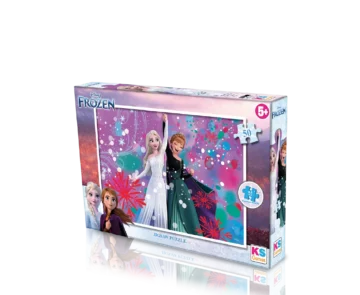 Puzzle – La Reine des Neiges – 50 pièces – KS Games