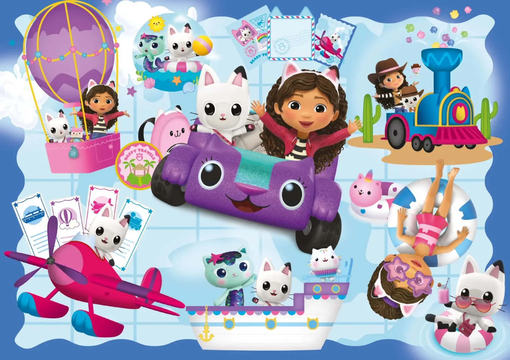 Puzzle – Gabby et la Maison Magique – 100 pièces – KS Games