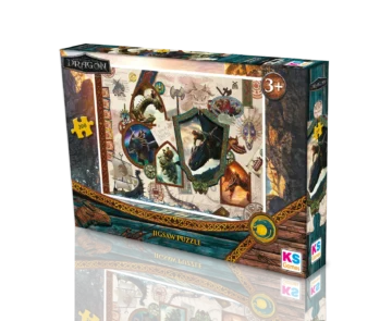 Puzzle – Dragons – 200 pièces – KS Games