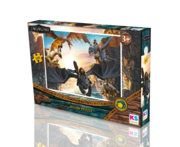 Puzzle – Dragons – 100 pièces – KS Games