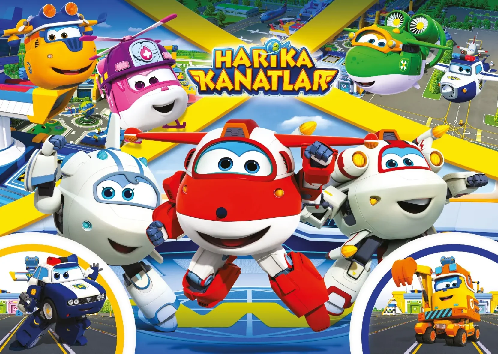 Puzzle – Super Wings – 200 pièces – KS Games