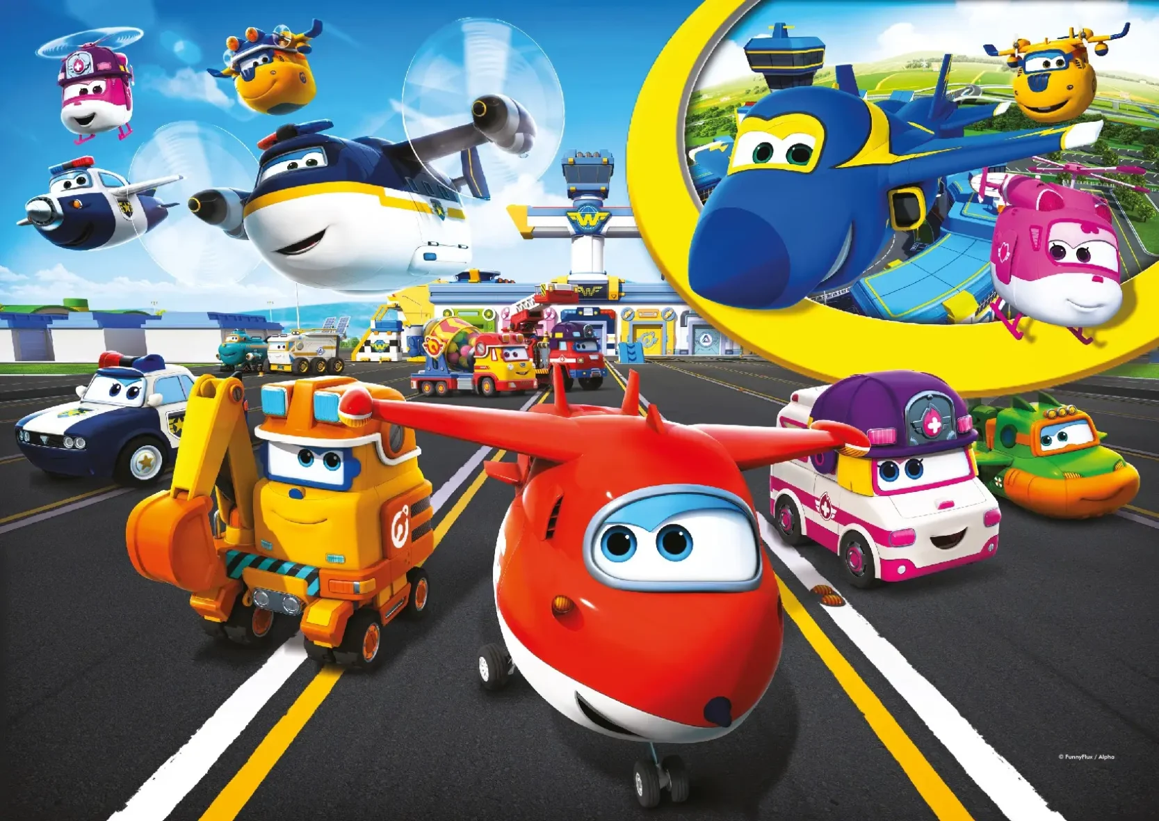 Puzzle – Super Wings – 100 pièces – KS Games