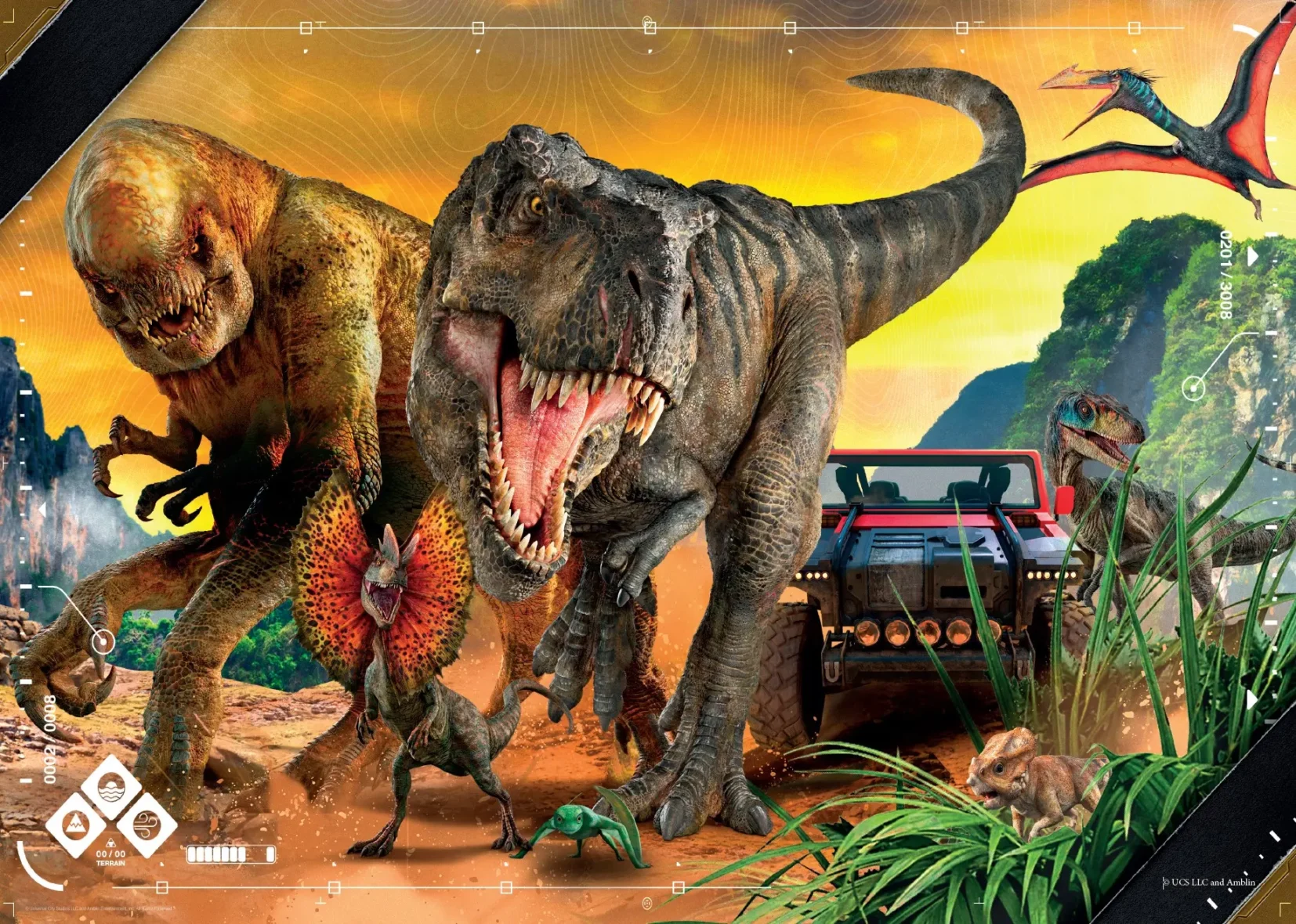 Puzzle – Jurassic World Renaissance – 200 pièces – KS Games