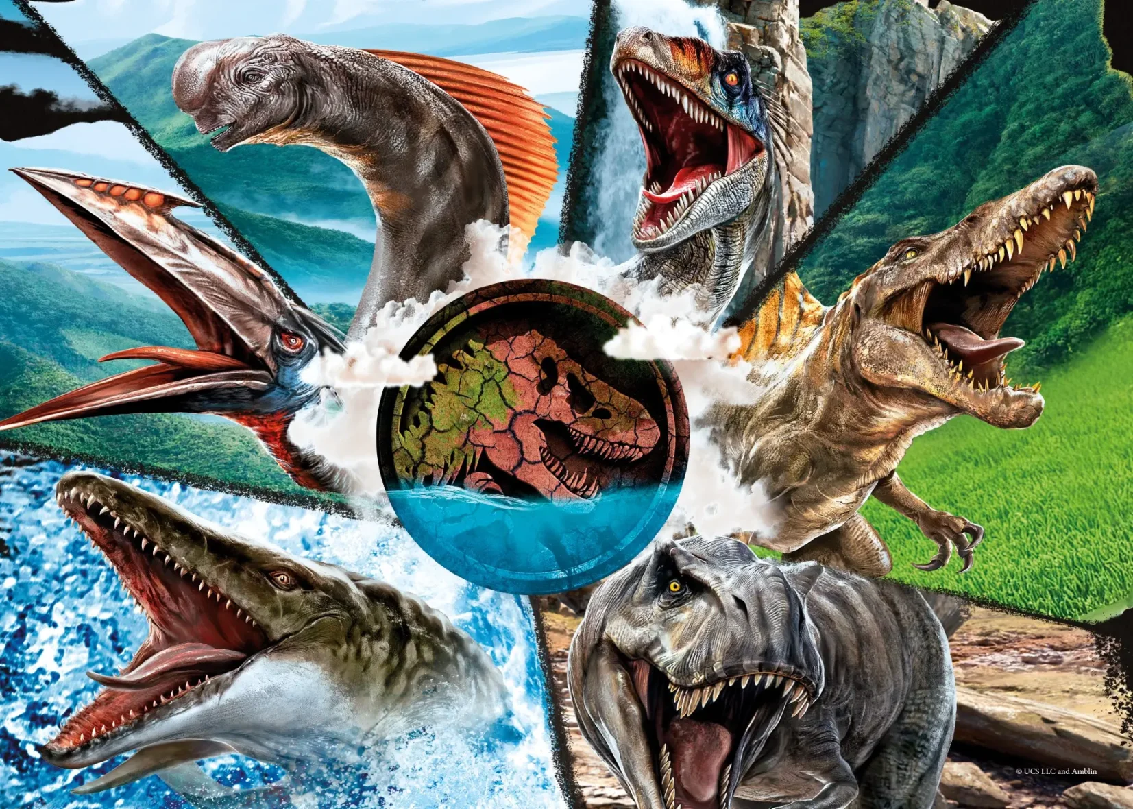 Puzzle – Jurassic World Renaissance – 50 pièces – KS Games
