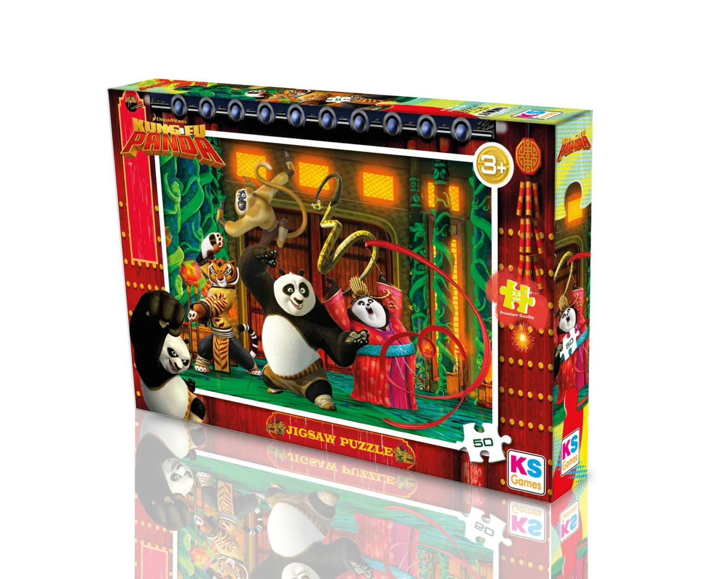 Puzzle – Kung Fu Panda – 50 pièces – KS Games