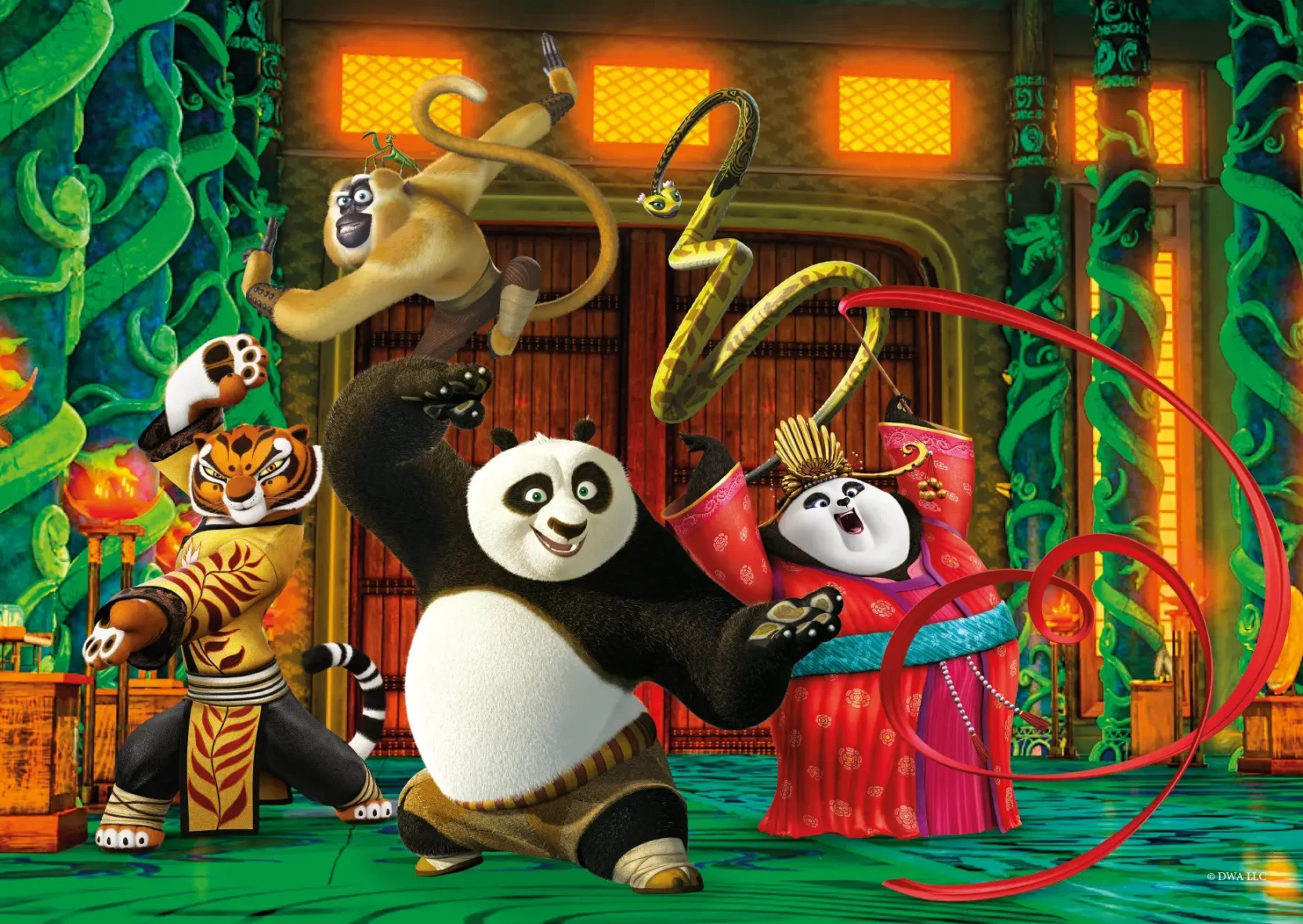 Puzzle – Kung Fu Panda – 50 pièces – KS Games