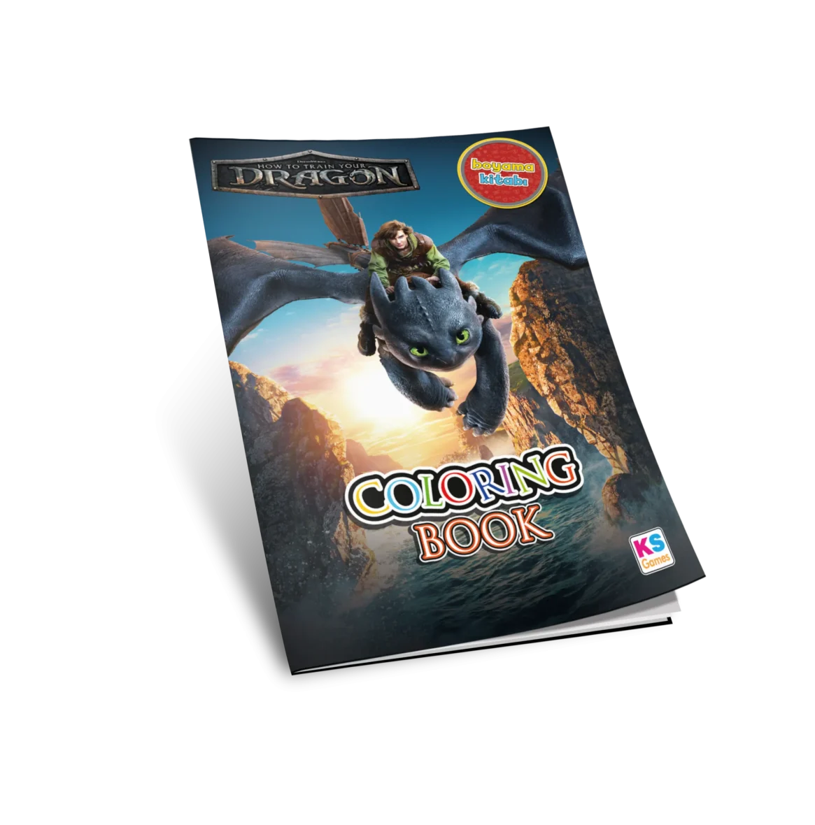 Livre de Coloriage – Dragons – KS Games