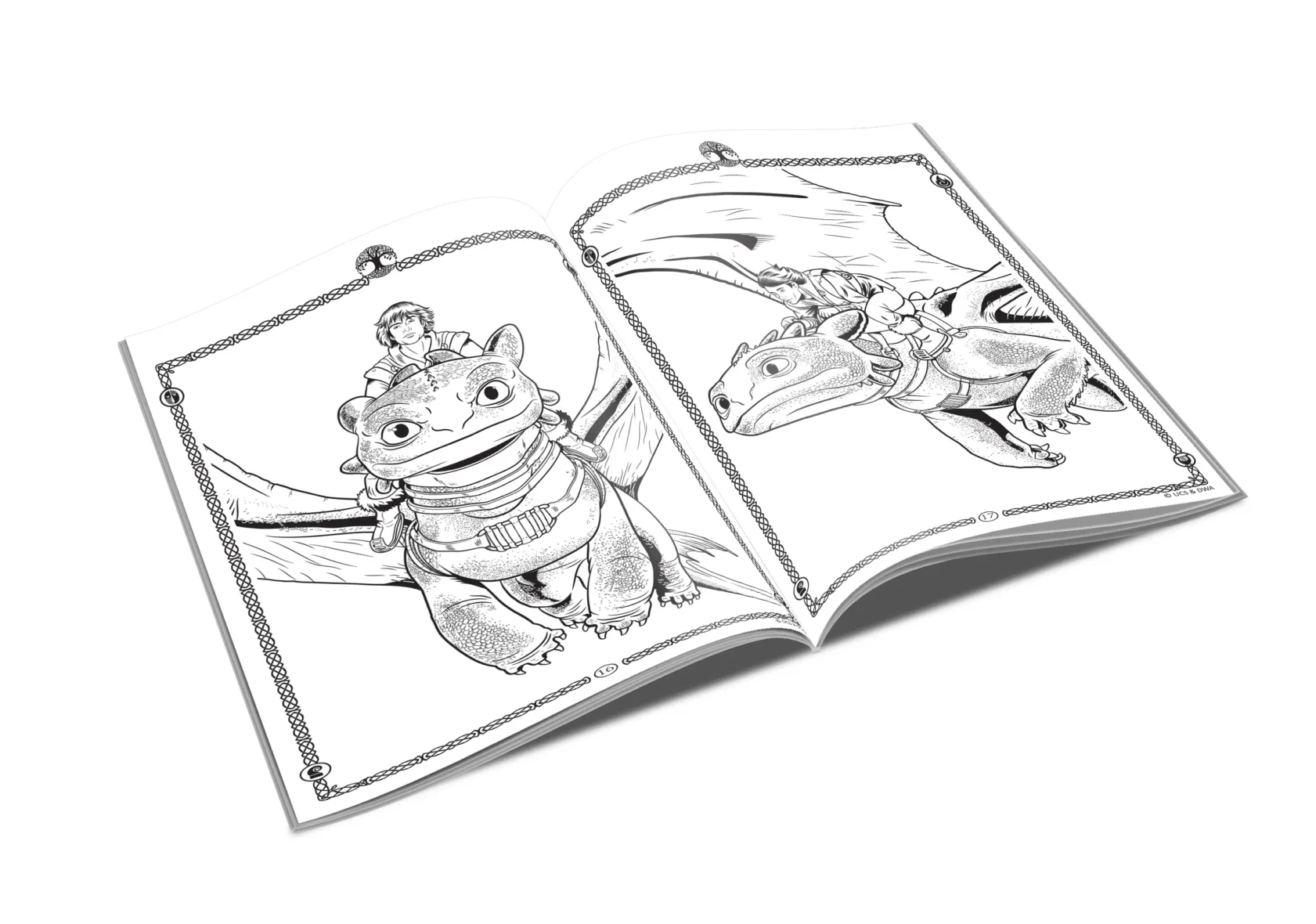 Livre de Coloriage – Dragons – KS Games