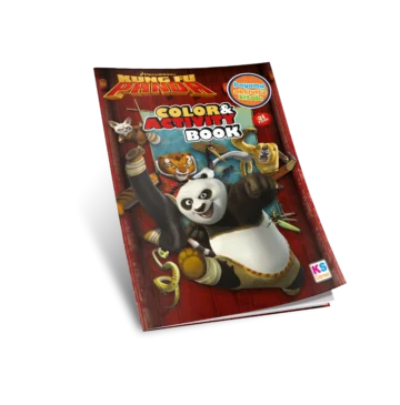 Livre de Coloriage – Kung Fu Panda – KS Games
