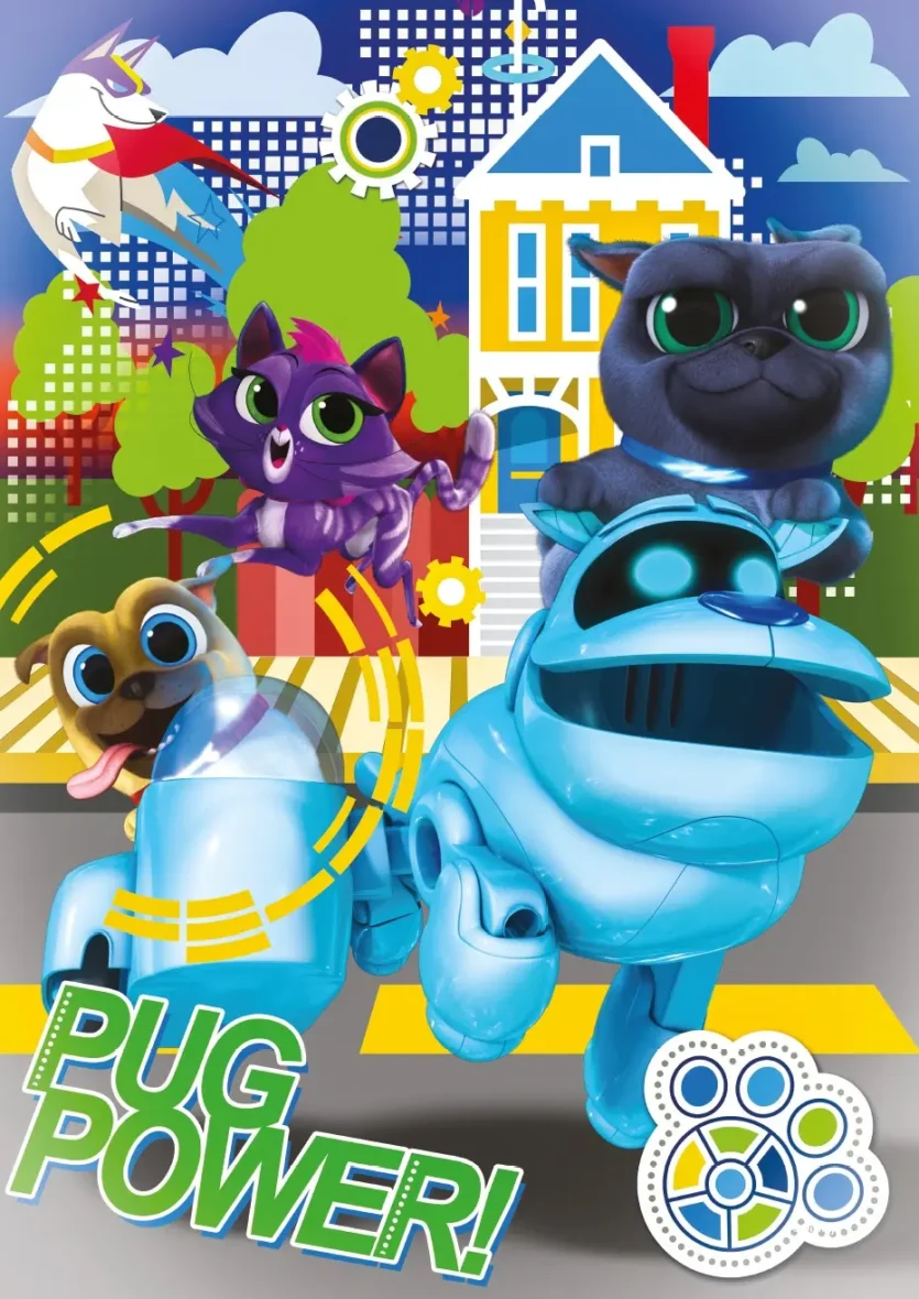 Puzzle – Le Monde de Bingo et Rolly – 35 pièces – KS Games