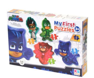 Puzzle – Pyjamasques – Mes Premiers Puzzles – 4 en 1 – KS Games