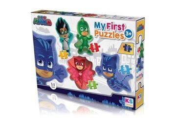 Puzzle – Pyjamasques – Mes Premiers Puzzles – 4 en 1 – KS Games