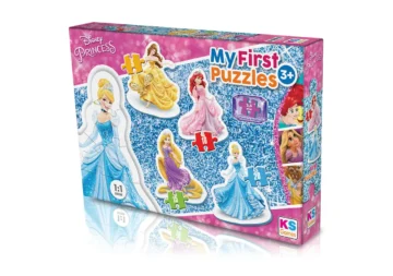 Puzzle – Princesses Disney – Mes Premiers Puzzles – 4 en 1 – KS Games