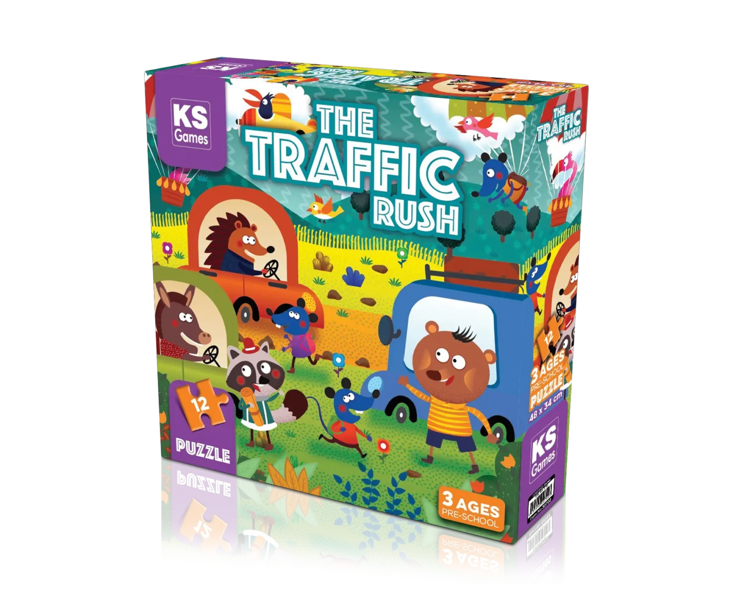 Puzzle – La Circulation – 12 pièces – KS Games