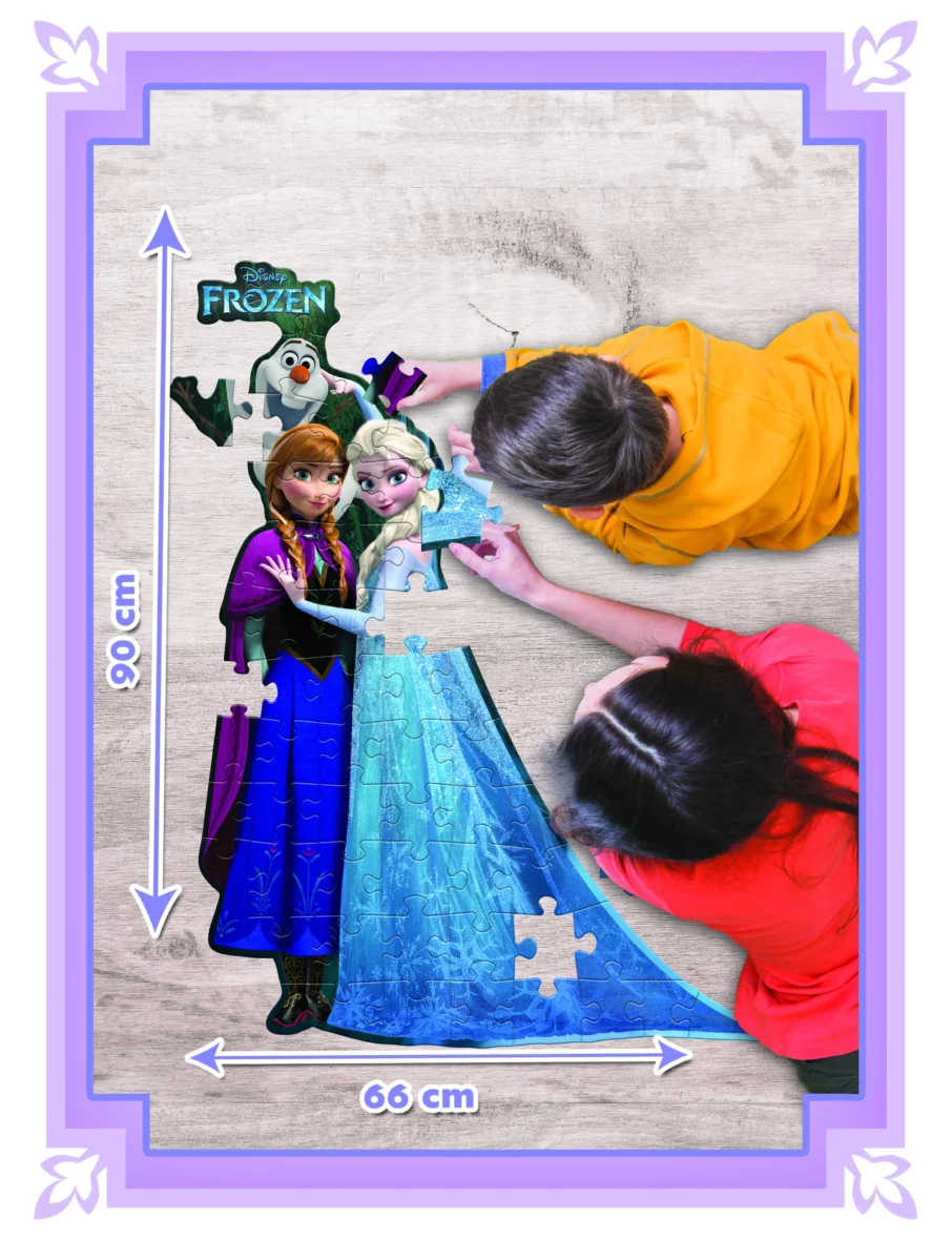 Puzzle – La Reine des Neiges XL – 52 pièces – KS Games