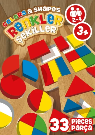 Jeu Formes et Couleurs – 33 pièces – KS Games