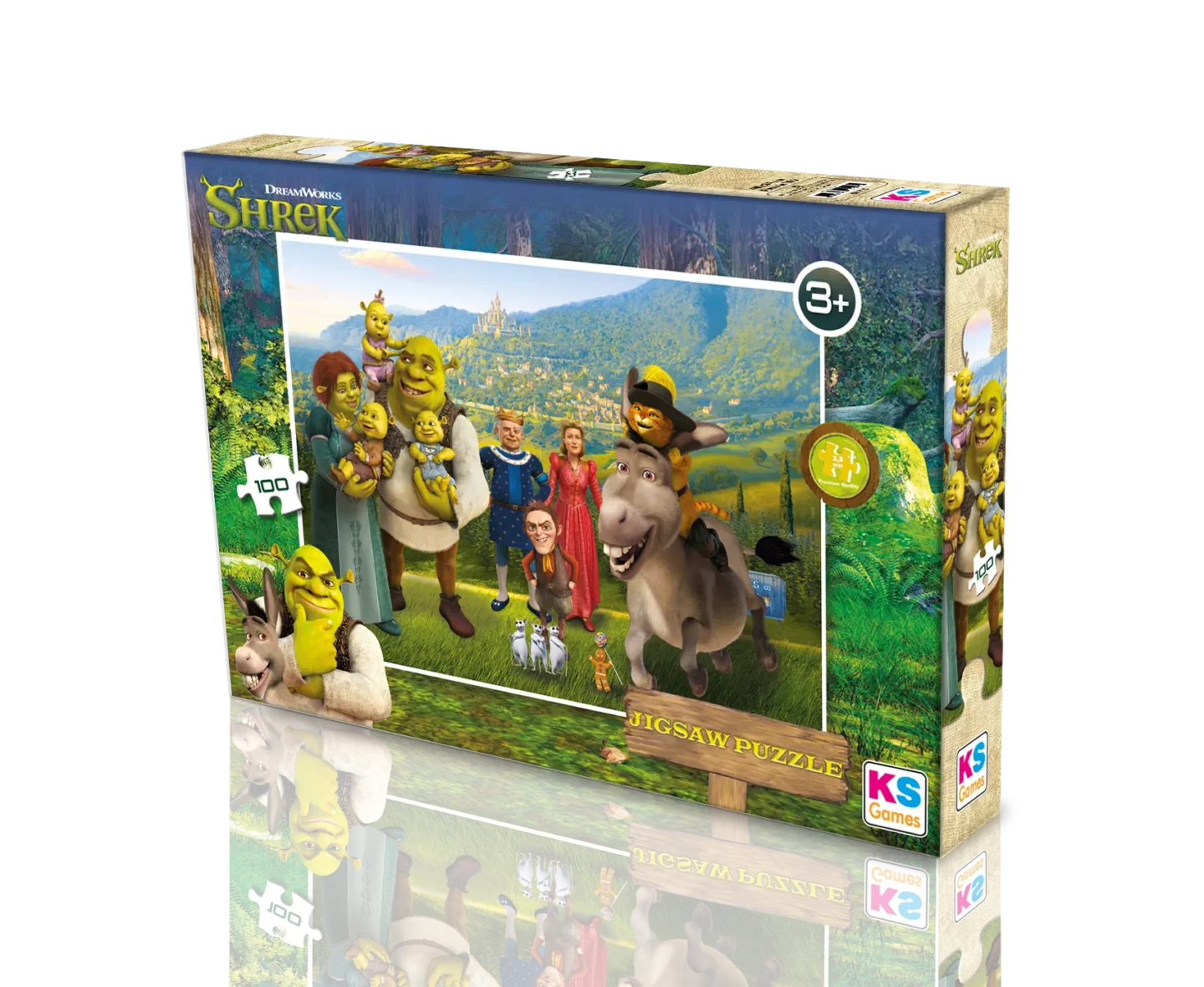 Puzzle – Shrek – 100 pièces – KS Games
