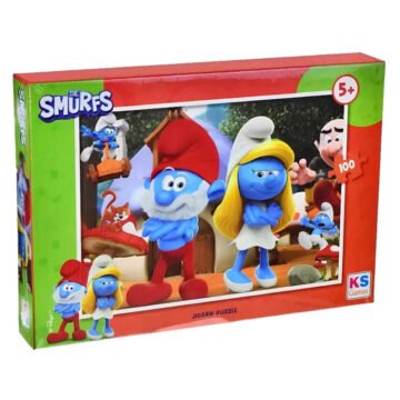 Puzzle – Les Schtroumpfs – 100 pièces – KS Games