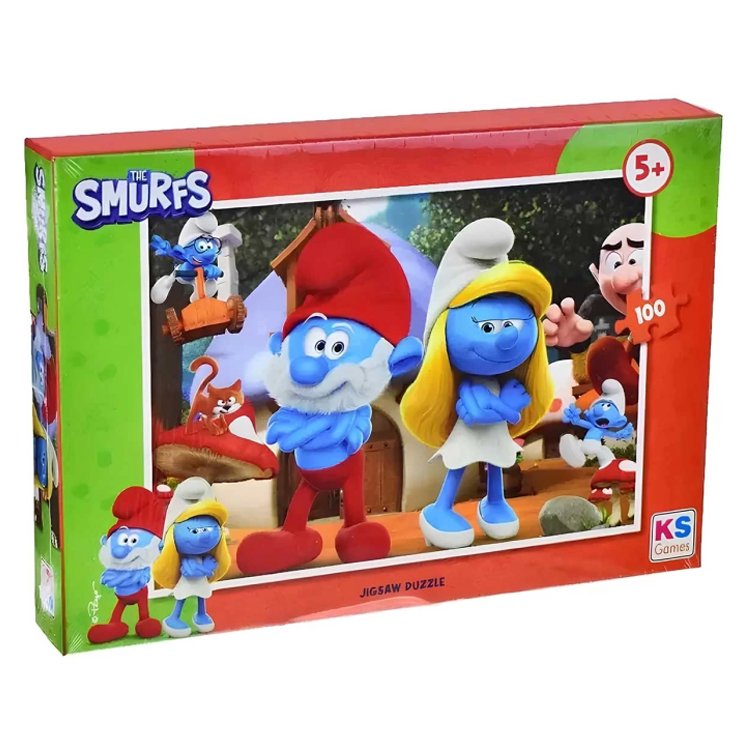 Puzzle – Les Schtroumpfs – 100 pièces – KS Games