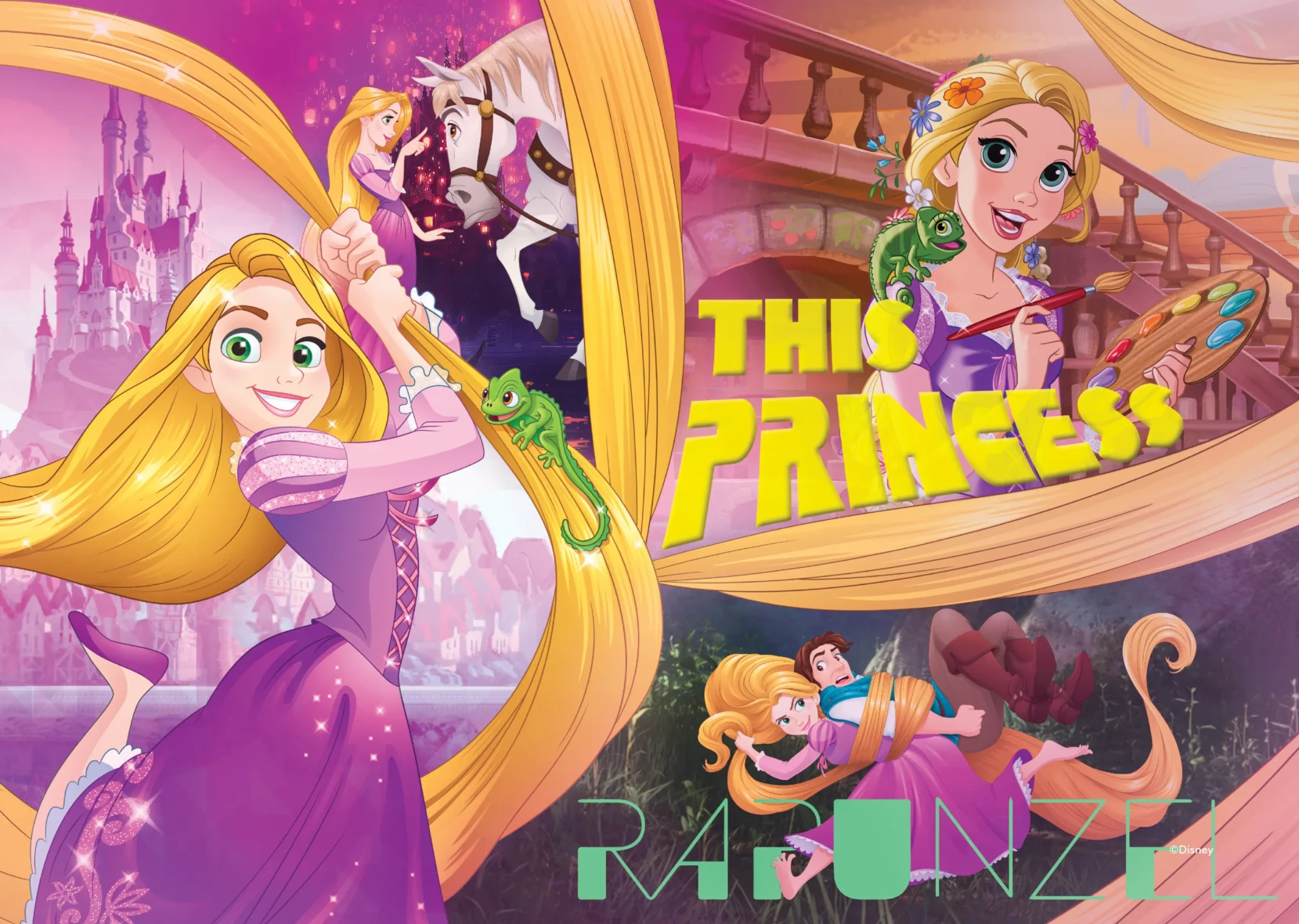 Puzzle – Raiponce – 100 pièces – KS Games