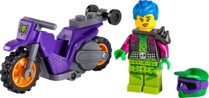 LEGO City 60296 – La moto de cascade Roue arrière