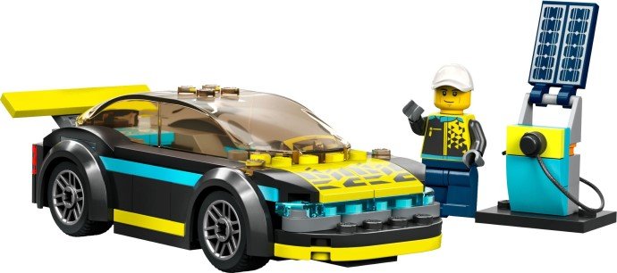 LEGO City 60383 – La Voiture de Sport Électrique
